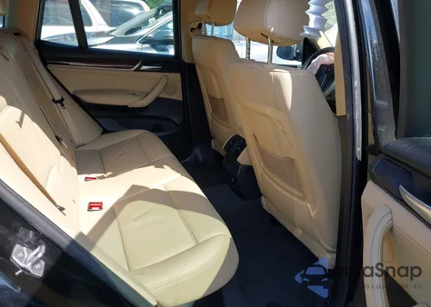 2017 BMW X3 xDrive28I from USA, damaged, VIN 5UXWX9C50H0T09852